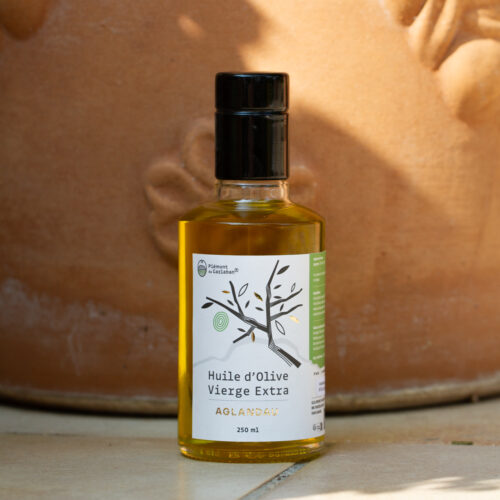 Huile d'olive Aglandau fruité vert monovarietal - 25cl