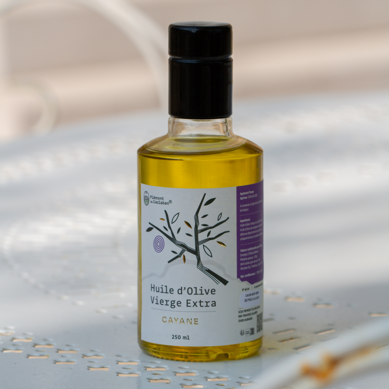 huile-dolive-cayane-monovarietal-25cl-2 Huile d'olive Cayane fruité mûr monovarietal - 25cl