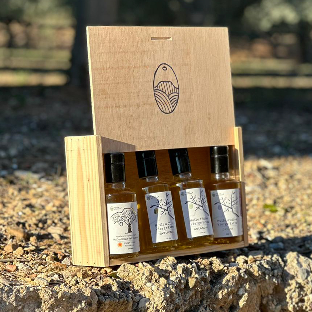 coffret-dhuiles-dolive-2 Coffret d'huiles d'olive - 4 x 250mL