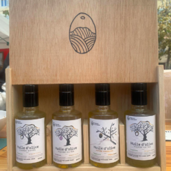 Coffret d'huiles d'olive - 4 x 250mL