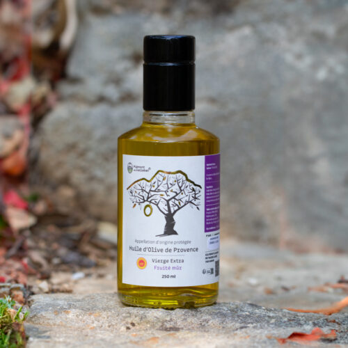 Huile d'olive AOP Provence - fruité mûr - 25cl