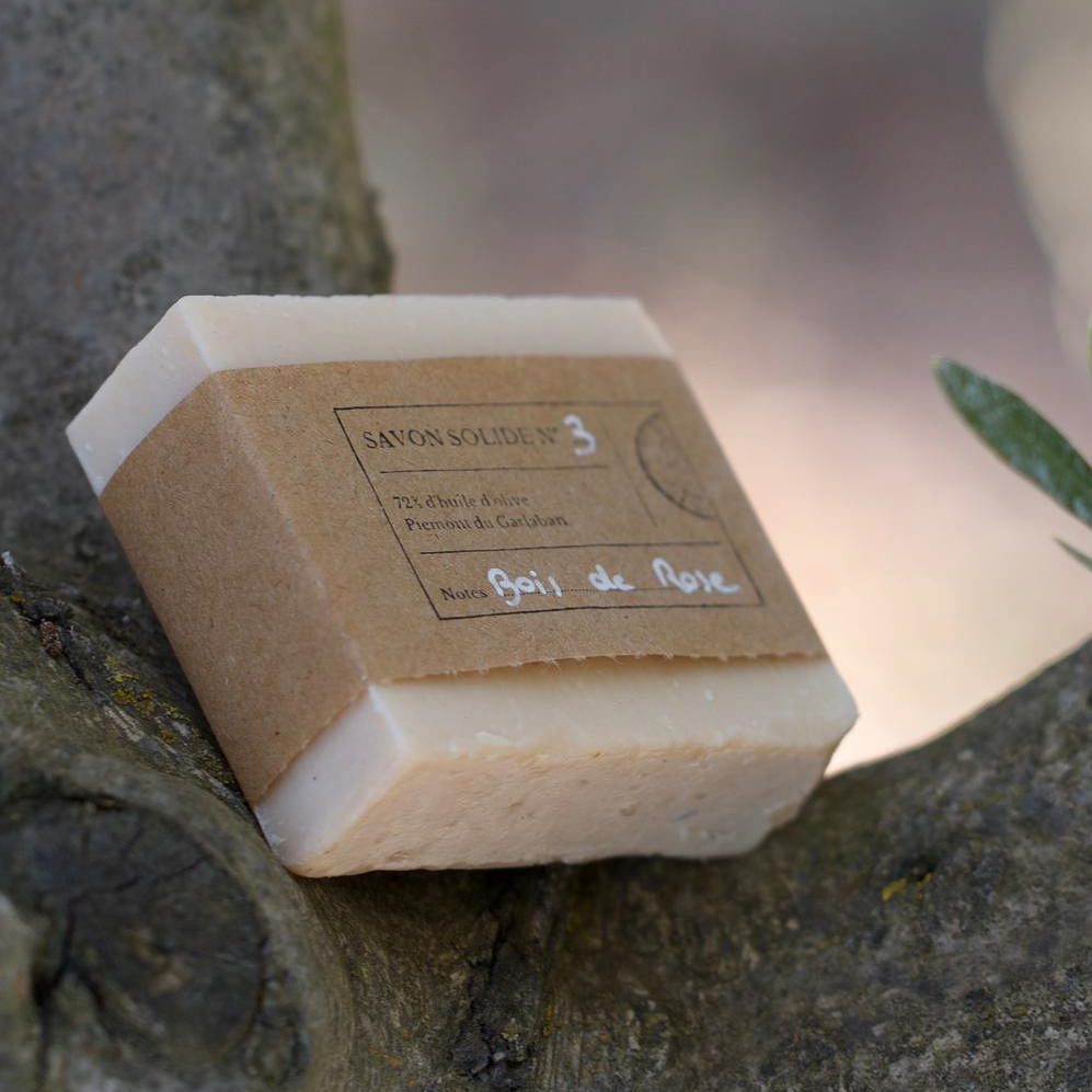 Savon bois de rose solide - 100g