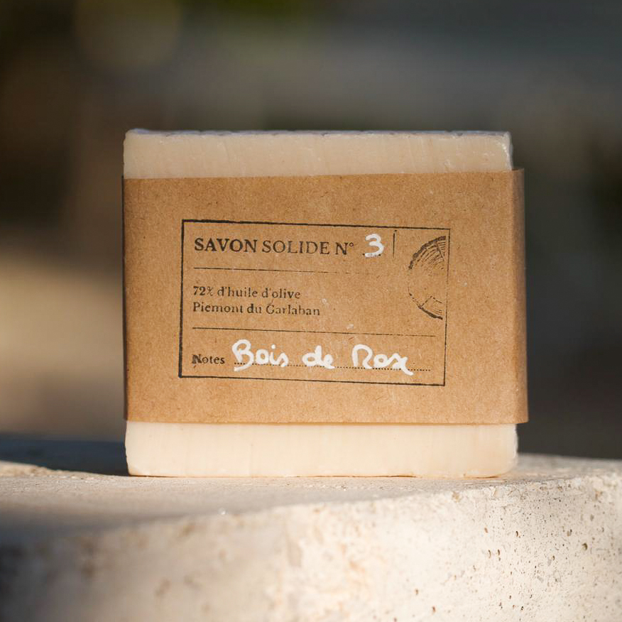 Savon bois de rose solide - 100g