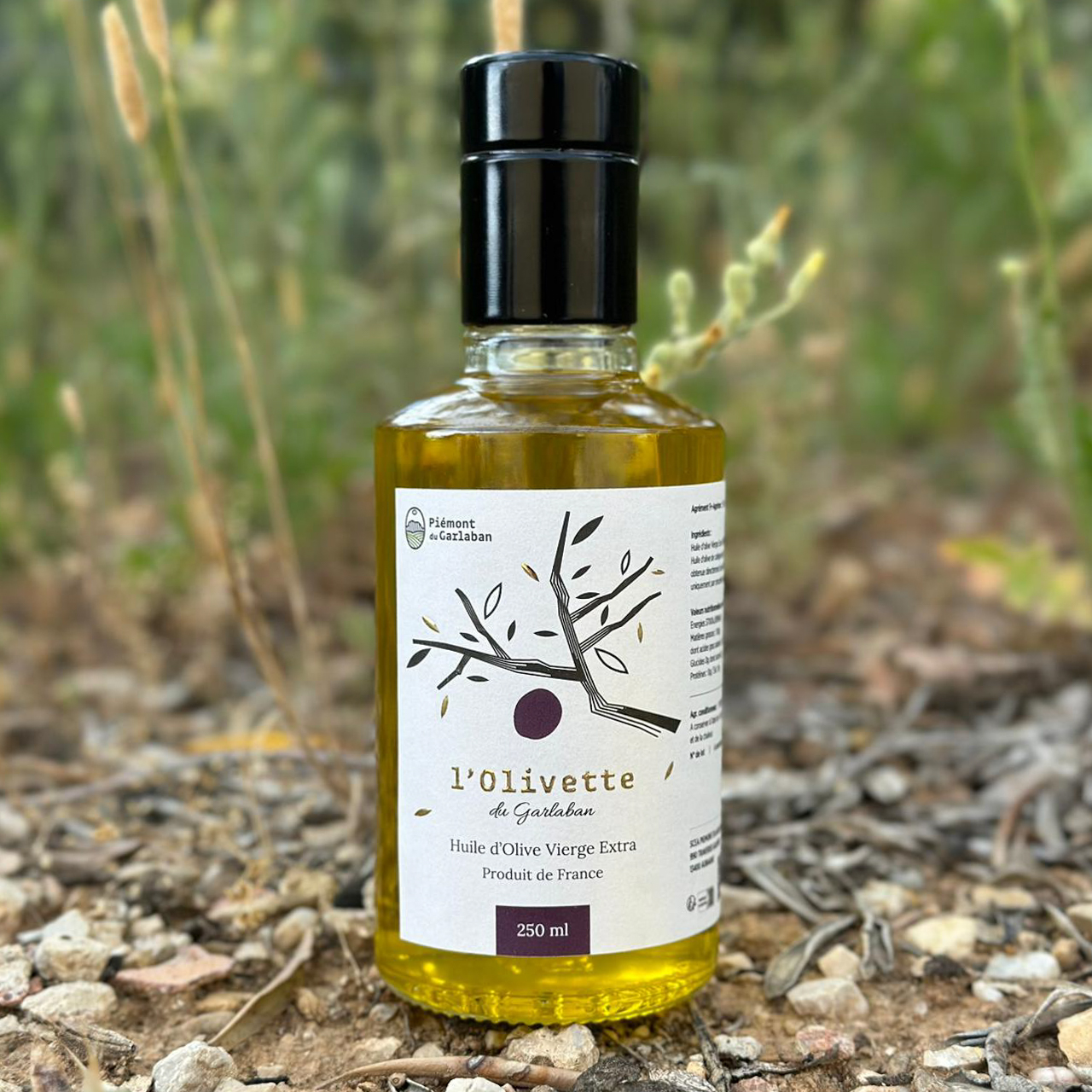 huile-dolive-olivette-25cl Huile d'olive Olivette du Garlaban en 25cl