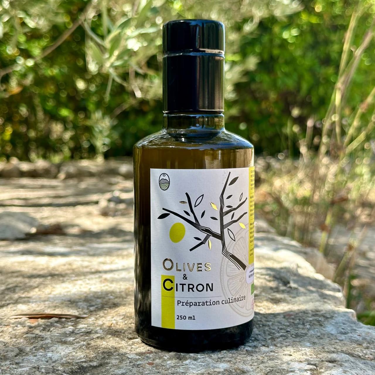 Huile d’olive aromatisée Citron